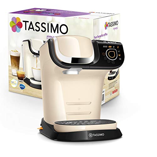 Tassimo My Way 2 TAS6507GB Tassimo Pod Coffee Machine, Cream
