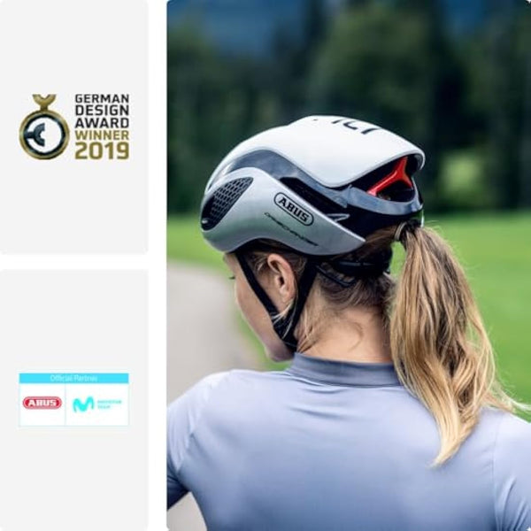 ABUS GameChanger Racing Bike Helmet - Aerodynamic Cycling Helmet with Optimal Ventilation for Men and Women