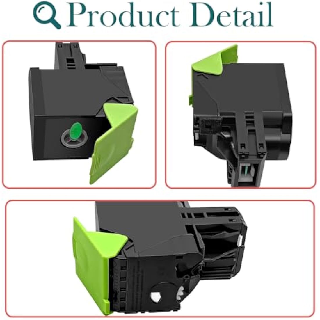 HenceBuy C310 C315 Toner Cartridges Compatible for Xerox C310 C310dni C310dnim C315 C315dni C315dnim Laser Printer 006R04356 006R04357 006R04358 006R04359 (Black Cyan Yellow Magenta, 4-Pack)