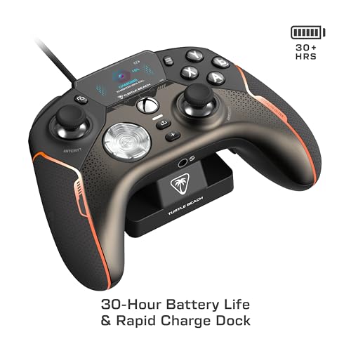 Turtle Beach Stealth Ultra Wireless High Performance Gaming Controller with Rapid Charge Dock, Adjustable Triggers and Command Display for Xbox Series X|S, Xbox One & PC [Officially Licensed for Xbox]