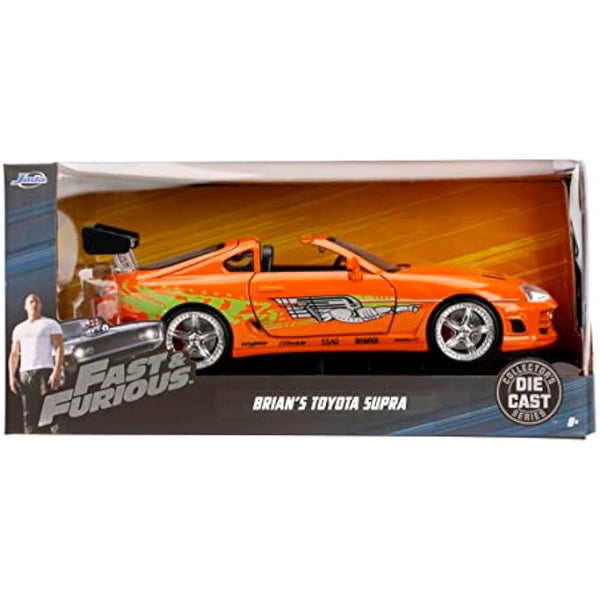 FAST & FURIOUS 1995 TOYOTA SUPRA 1:24 SCALE DIE-CAST REPLICA CAR
