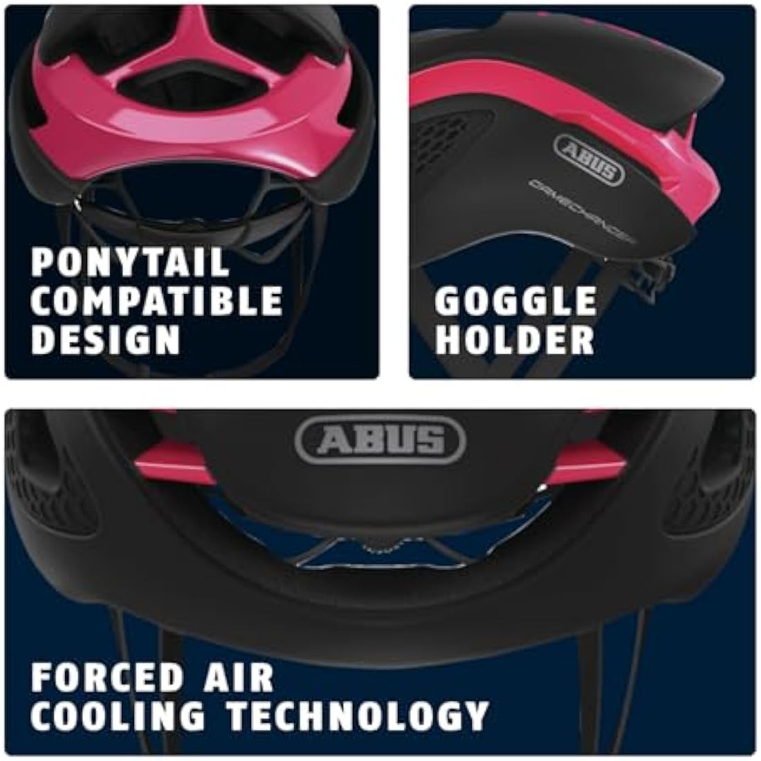 ABUS GameChanger Racing Bike Helmet - Aerodynamic Cycling Helmet with Optimal Ventilation for Men and Women