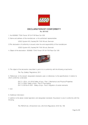 LEGO Speed Champions McLaren F1 Team MCL38 Race Car Toy with a Collectible Formula 1 Driver Minifigure - Model Kits for 10+ Year Old Boys & Girls or Adult Motorsport Fans 77251