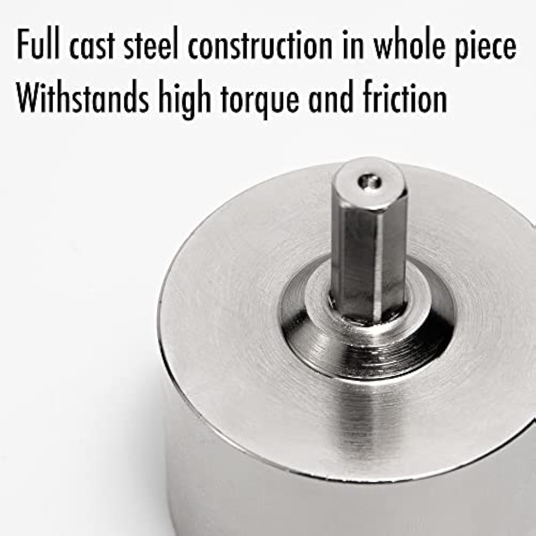 Full-Metal Copper Pipe Cleaner, Tube Cleaning Brush for Drill with Replaceable Brushes, for Professional Plumbers and Industrial Purpose Triple Set