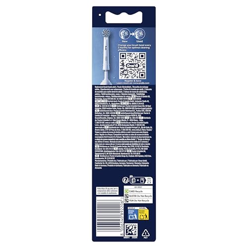 Oral-B Pro Sensitive Clean Toothbrush Heads, Pack of 10 Counts, Suitable for Mailbox