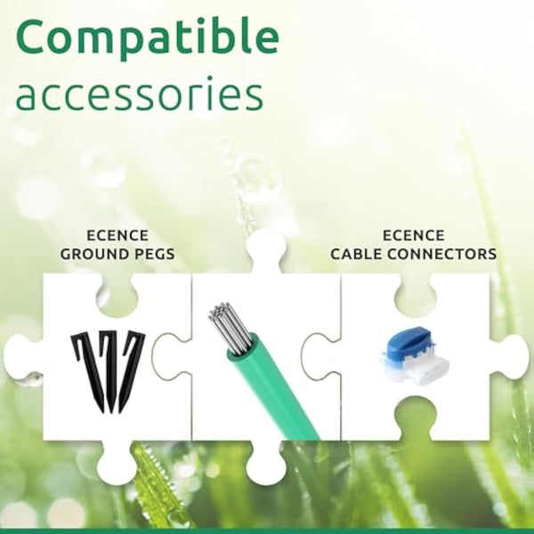 ECENCE Boundary Wire 492ft - Compatible with Robotic Lawnmowers, incl. Husqvarna - Perimeter Wire Ø0.13Inch, 17AWG Conductor - Universal Guide Wire