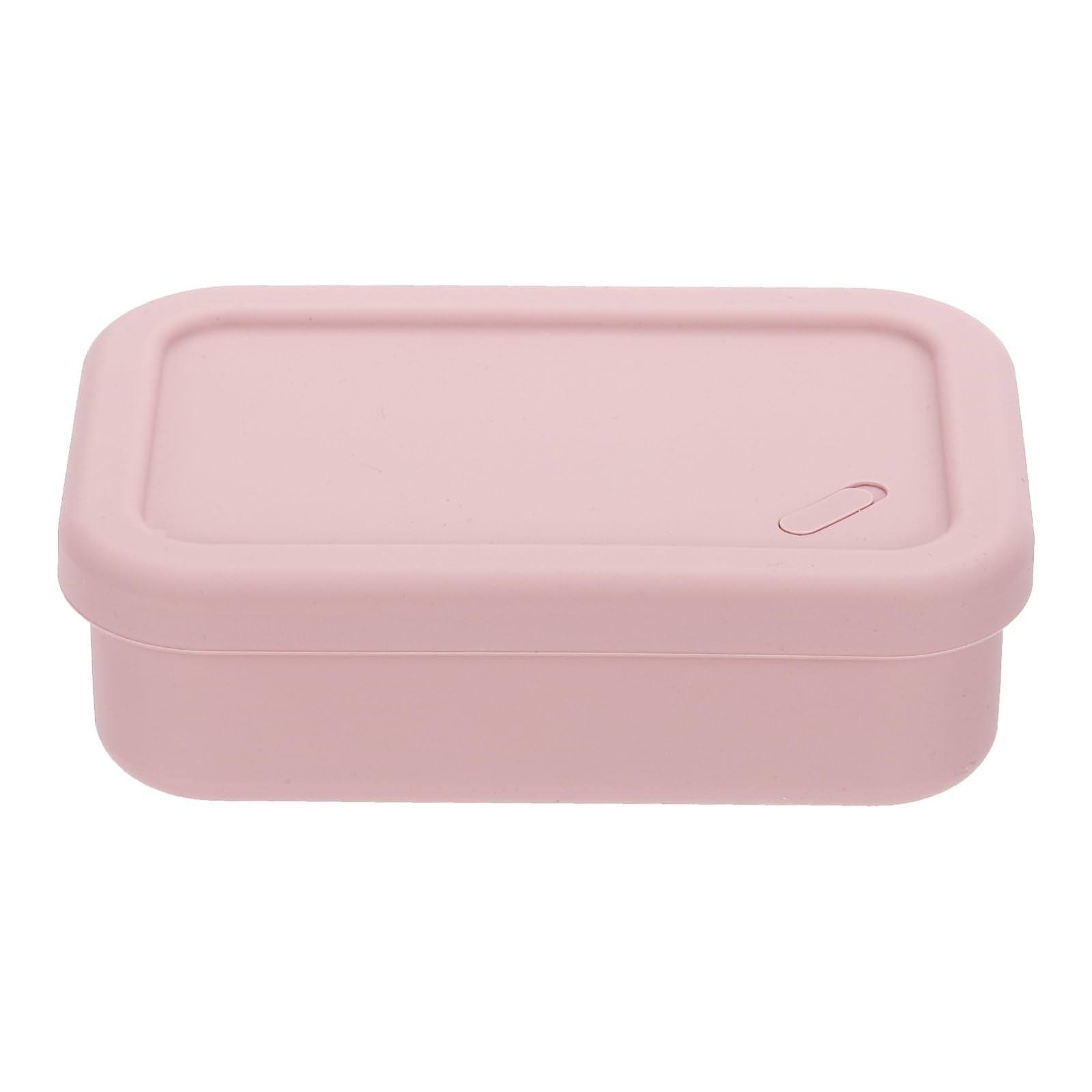 PATIKIL Leakproof Travel Soap Case, Silicone Travel Soap Container with Draining Layer Portable Bar Soap Holder for Bathroom Camping Gym, Pink