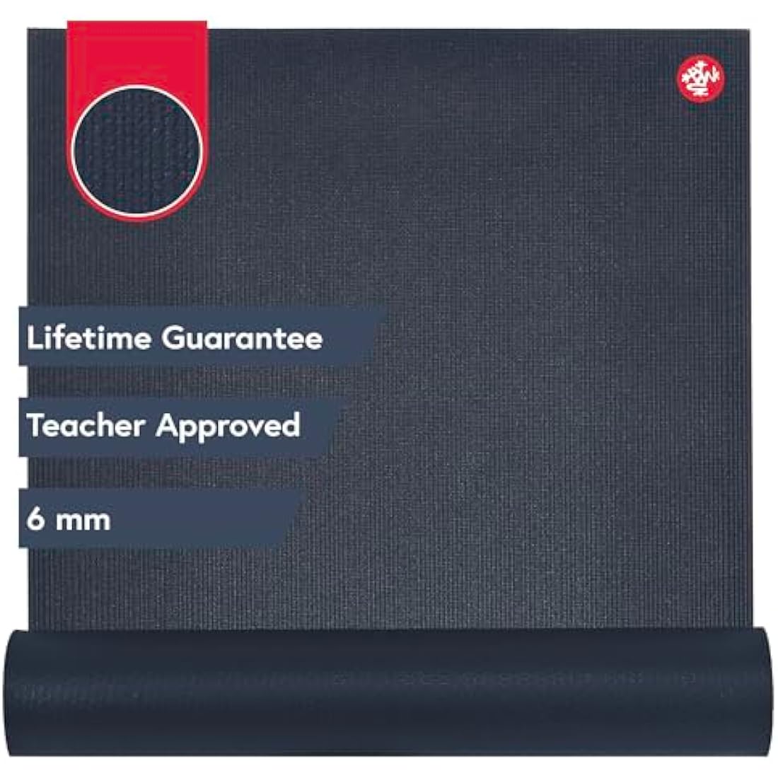 Manduka PRO Yoga Mat – Premium 6mm Thick Mat, High Performance Grip, Ultra Dense Cushioning for Support and Stability in Yoga, Pilates, Gym and Any General Fitness