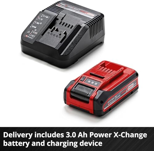 Einhell Power X-Change 18V Cordless Chainsaw - 10 Inch (25cm) Electric Chainsaw Cordless With OREGON Bar and Chain - GE-LC 18/25 Li Solo Battery Chainsaw (Battery Not Included)