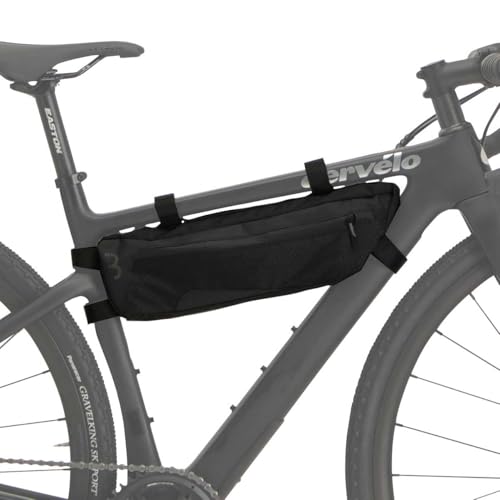 BBB Cycling Bike Bag Waterproof Top Tube Bikepacking Bags Framebag Bicycle Bag with Easily Adjustable Straps Lightweight and Easy-to-Fasten MiddleMate