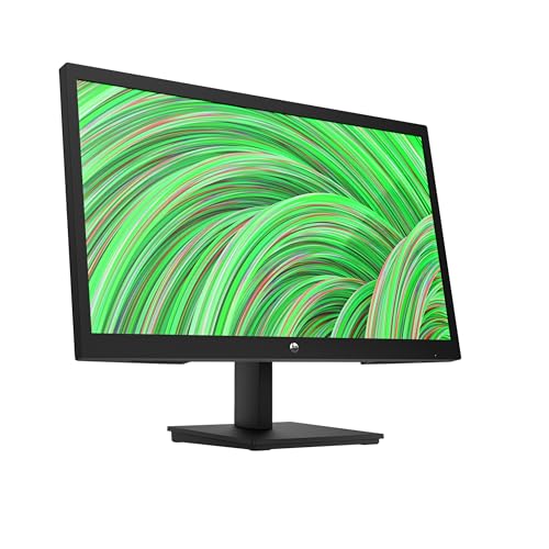 HP 24 Inch FHD Monitor | Full HD VA LCD Display | 75hz Refresh Rate | 250 Nits Brightness | 3000:1 Contrast Ratio | AMD FreeSync Technology | Adjustable Tilt | 1x HDMI 1.4, 1x VGA | Black | V24v G5