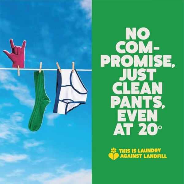 Ecover Non-Bio Laundry Detergent Powder, Laundry Washing Detergent, Fresh Lavender and Eucalyptus Scent, 1 x 40 Washes, 1 x 3 kg,