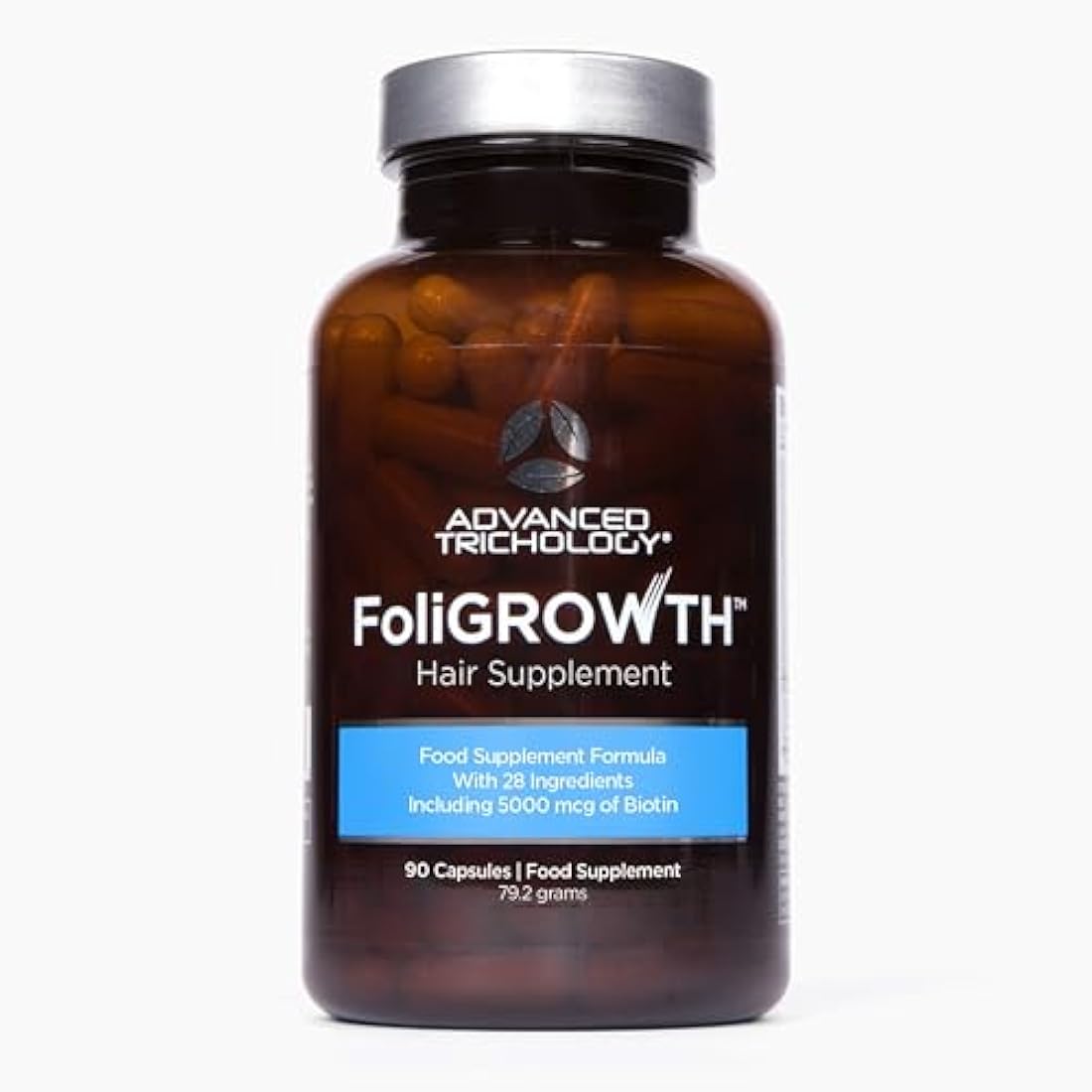 Advanced Trichology FoliGROWTH Hair Supplement – Designed to Provide Essential Vitamins and Minerals for Hair and Scalp Health