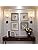GLADFRESIT Modern Wall Light Set of 2 White Fabric Shade Wall Sconce Hardwired Indoor Wall Lamp for Living Room Dining Room Bedside Reading