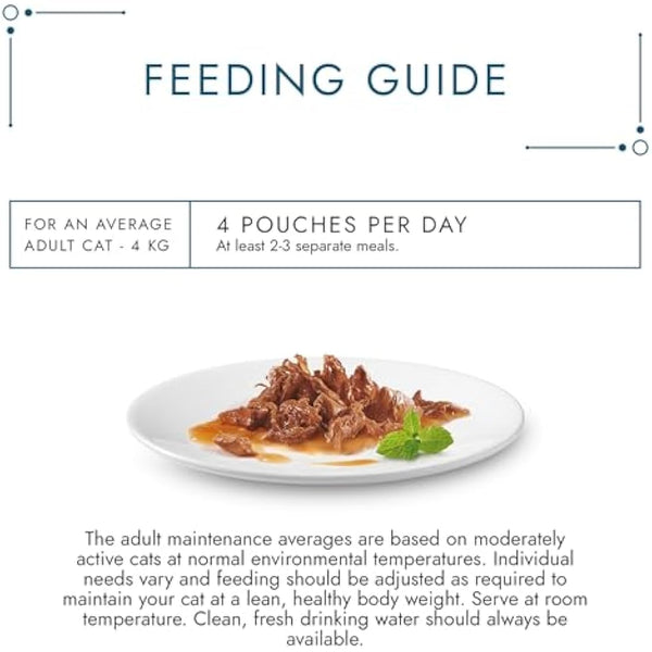 GOURMET Perle Chef's Collection in Gravy Wet Adult Cat Food 40x85g