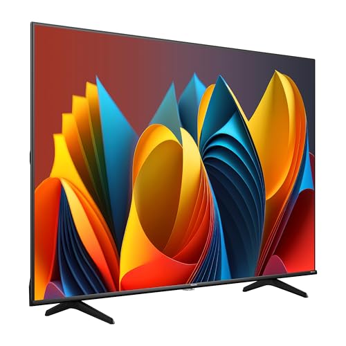 Hisense 55 Inch 4K QLED Smart TV 55E77NQTUK - Quantum Dot Colour, 4K AI Processor, Dolby Vision Atmos, Smooth Motion, Sports Mode, Vidaa OS with Freely, Youtube, Netflix and Disney+ (2024 Model)