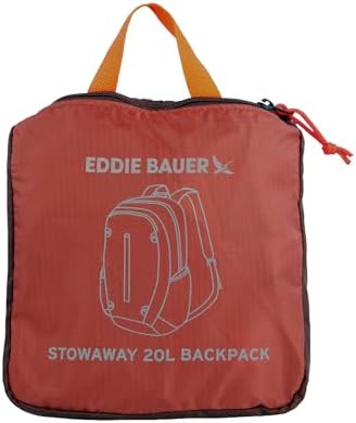 Eddie Bauer Stowaway Packable Backpack-Made from Ripstop Polyester Hiking
