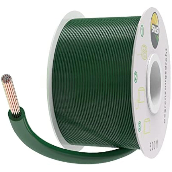 500 m Boundary Cable for Robotic Lawnmowers, Lawn Mowers, Accessories Set, Boundary Wire for Search Cables, Compatible with Gardena/Bosch/Husqvarna/Worx/Honda/Robomow/Diameter 2.7 mm