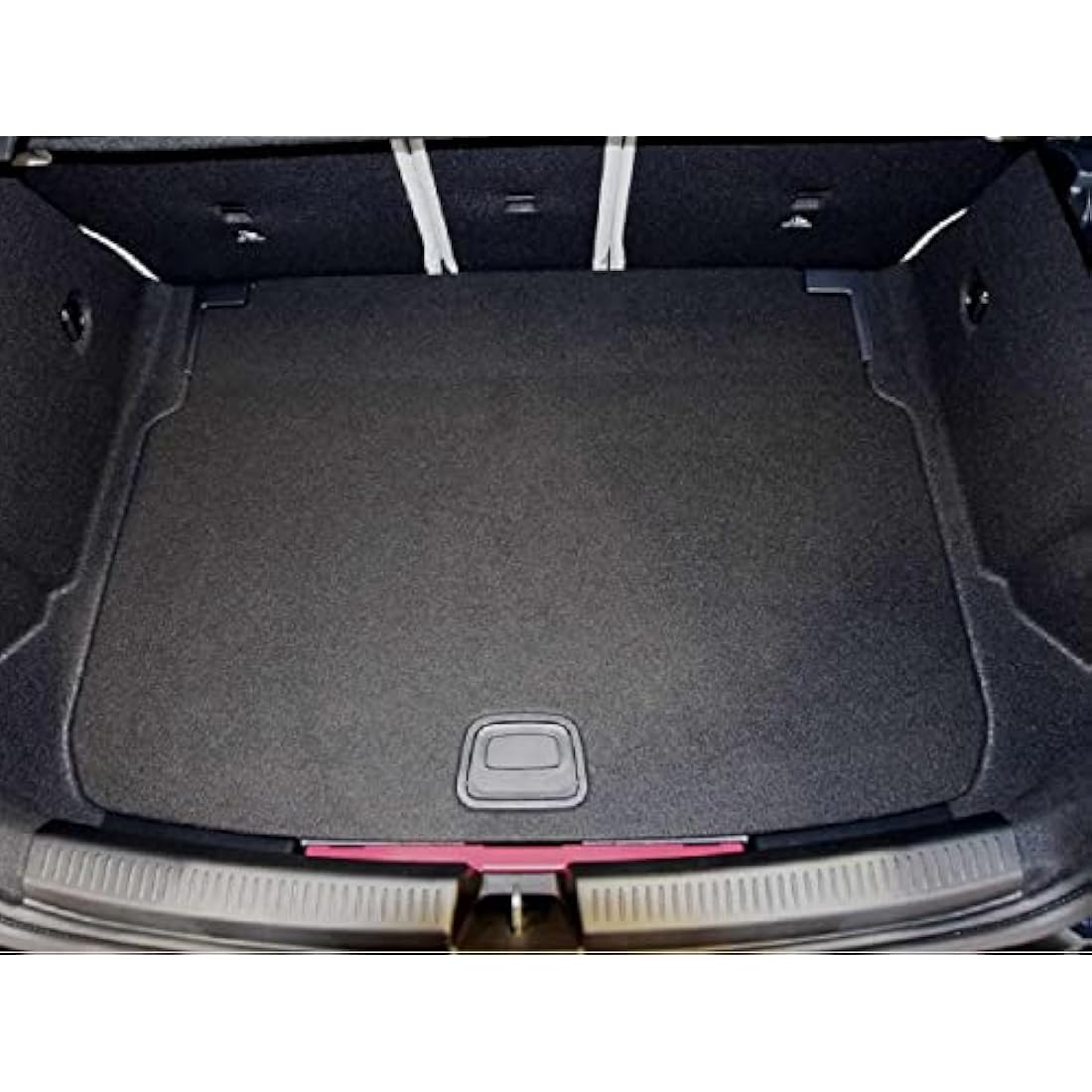 NOMAD Boot Liner Compatible with Mercedes A Class 2018+ [W177] [Hatchback] Recyclable Plastic (PE) Tailored Fit Floor Guard Tray Black Custom Fitted Accessory Dog Friendly Waterproof with Raised Edges