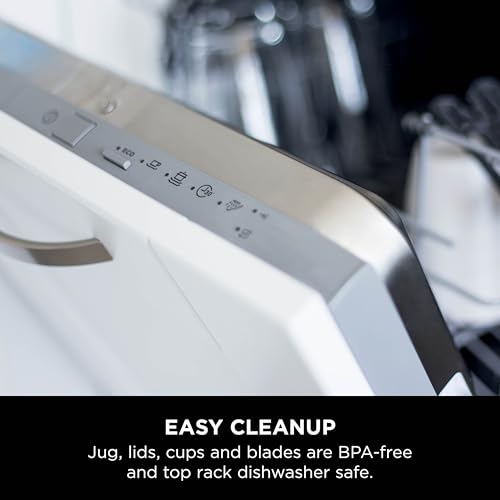 Ninja 2-in-1 Detect Power Blender Pro & Single Serve, 1200W Blender With Jug, & 2x Single Serve Cups, Blend Smoothies, Chop Vegetables & Mix Frozen Drinks, Black/Copper, TB301UKCP