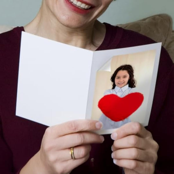 Evergreen Goods 500 Sheets A4 White Glossy Printable Photo Sticker Paper | Splashproof Inkjet & Laser Compatible Self Adhesive Label | Ideal for Product Labelling, DIY Crafts, Scrapbooking & More