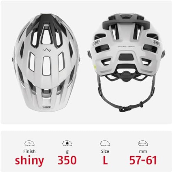 ABUS MTB Helmet Moventor 2.0 MIPS, Impact Protection for Off-Road Use, All-Mountain Helmet, Unisex Adult