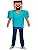 DISGUISE DISK65639K Classic Steve Minecraft, Halloween Costumes for Kids Size, Unisex children, Blue, Medium
