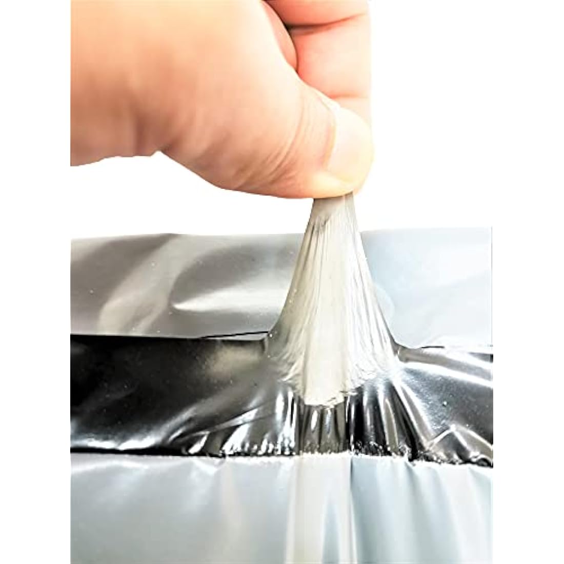 100 x Grey Mailing Bags Strong Self Seal Postage Bags - 12 x 16 (305 x 405 mm) – 100% Waterproof Recyclable Made of Polythene Durable Parcel Shipping Bags