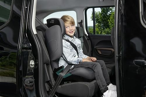 Britax Römer car seat Discovery Plus 2 , with ISOFIX, for Children from 100-150 cm (i-Size), 3.5-12 Years, Space Black, 1.0 Piece, 5.9 kilograms