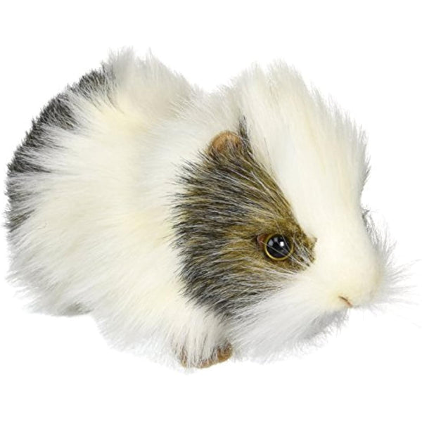 Grey & White Guinea Pig Plush Soft Toy Cavey by Hansa. 20cm. 4392