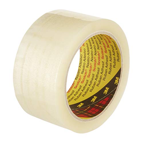 Scotch 28280 Classic Clear Packing Tape. Easy To Unwind Box Sealing Tape. Ideal for Sealing Boxes and Parcels. 6 Rolls
