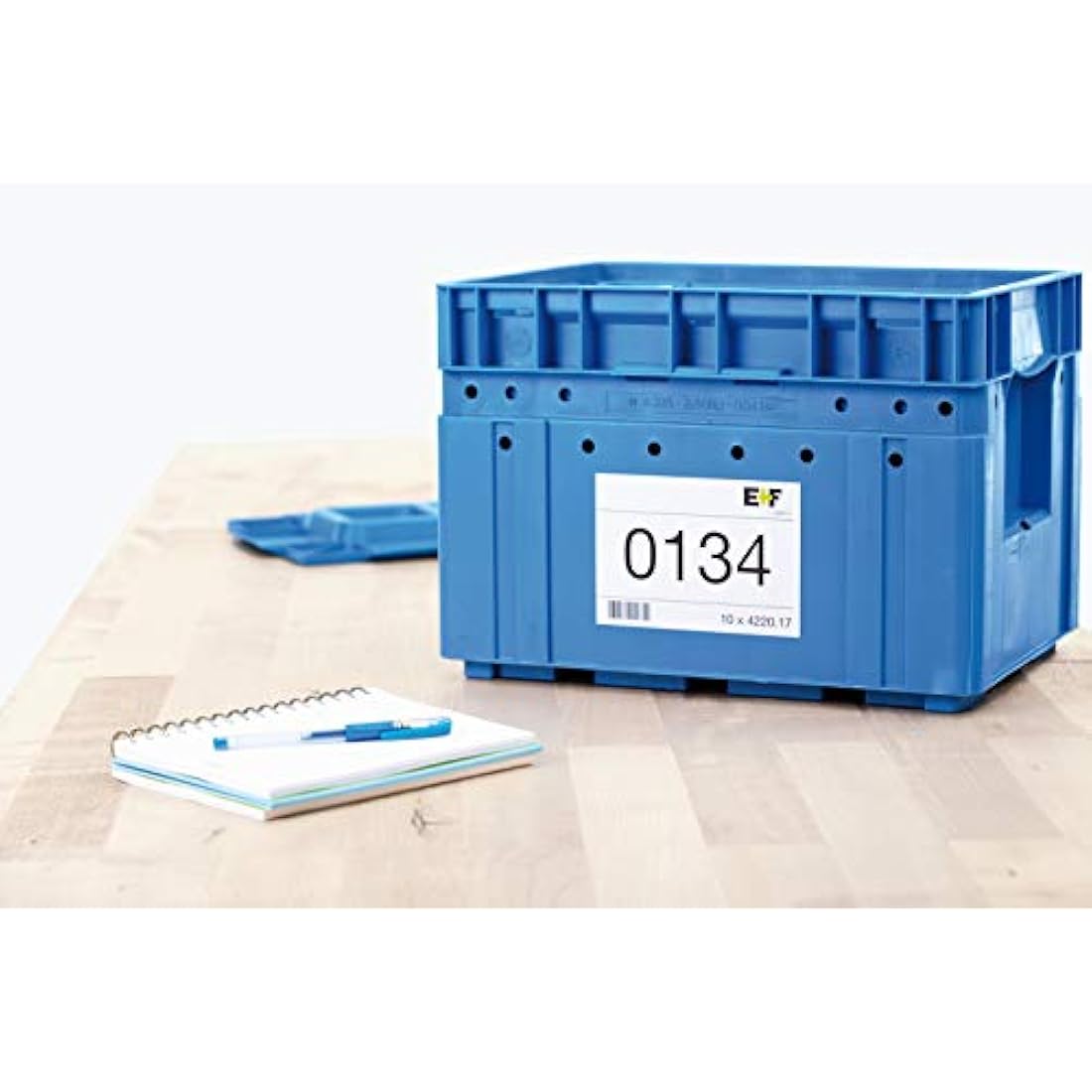 HERMA Self Adhesive Shipping Labels, 2 Labels per A4 Sheet, 200 Sheets, 210 x 148 mm, 400 Labels, Blank Parcel Labels Stickers, Sticky Labels for Laser & Inkjet Printer, White