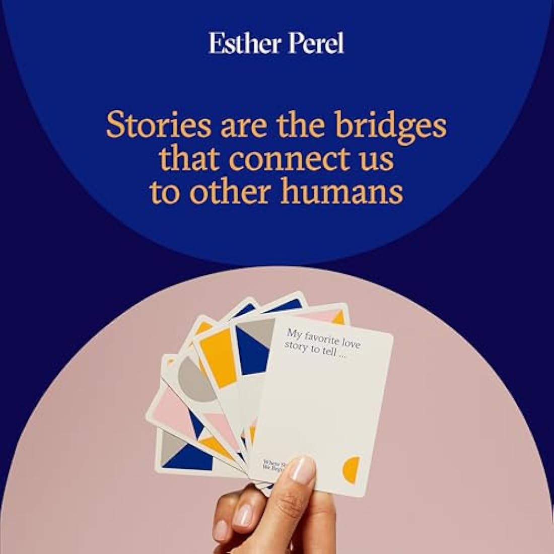 ESTHER PEREL Where Should We Begin? A Game of Stories - Conversation Cards for Couples & Friends - Interactive Game with 200 Prompt Cards - 2-6 Player - Card Games for Couples & Date Night