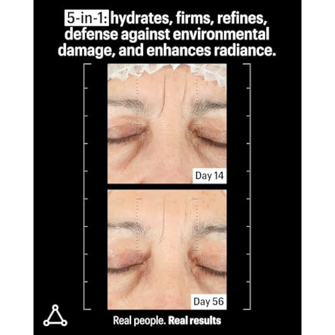 Allies of Skin Peptides & Antioxidants Advanced Firming Daily Treatment with 13 Brighteners, 9 Antioxidants, 7 Firming Peptides, 5% Teprenone & Ferulic Complex and 3% Biotech Algae Complex 48ml/1.6oz