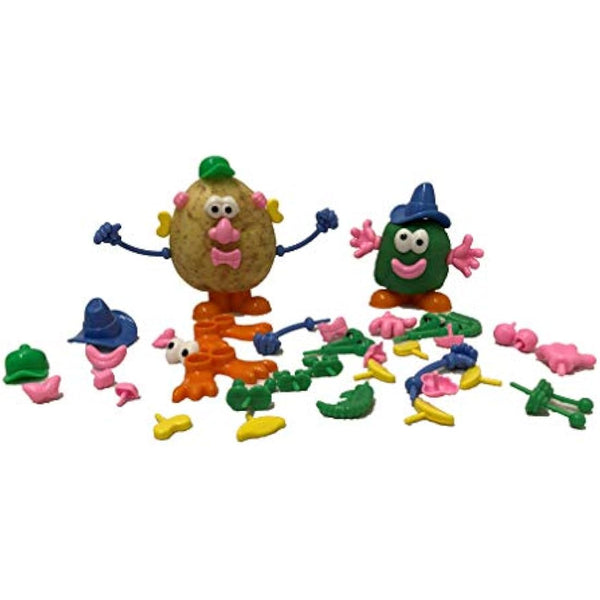 READY 2 LEARN Craftplay Plastic dough/potato people shapes | Pack of 52 face/body features | Make your own potato/dough person | Mr. potato head shapes, Multicolor