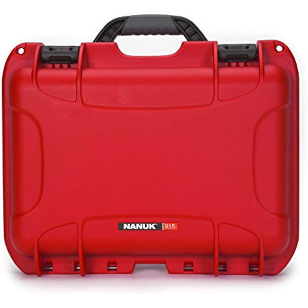 Nanuk 915 Waterproof Hard Case with Foam Insert - Red (915-1009)