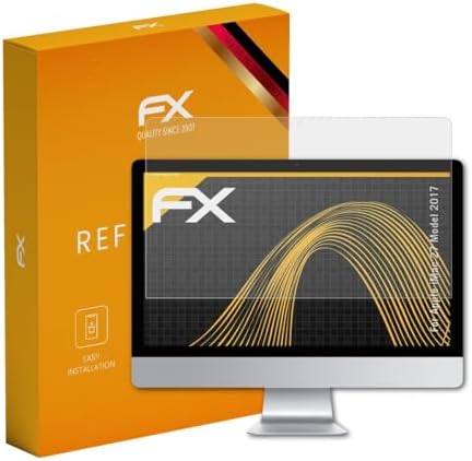 atFoliX Screen Protector compatible with Apple iMac 27 Model 2017 Screen Protection Film, anti-reflective and shock-absorbing FX Protector Film
