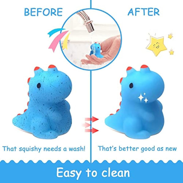 30P Mini Dinosaur Mochi Squishy Toys,Mochi Squishy Toys for Party Bags,Small Kawaii Soft Fidget Toy Party Bag Fillers for Kids Boys Dinosaur Party Favors Birthday Gifts,Christmas Surprise Filler Gift