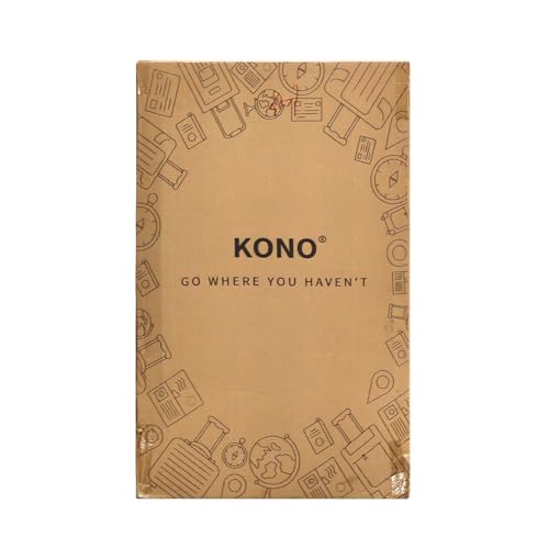 Kono Travel Luggage Sets of 6 Piece Lightweight ABS Hard Shell Trolley Case with TSA Combination Lock 20" 24" 28" Suitcase + 12" Beauty Case + Duffel Bag & Toiletry Bag (Cream White)