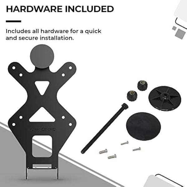 HumanCentric VESA Mount Adapter for HP Monitors 22er, 22es, 22f, 23er, 23es, 23f, 24ea, 24ec, 24er, 24es, 24f, 24fw, 25er, 25es, 25f, 27er, 27ea, 27es, 27f, 27fw, 27ec VESA Adapter Bracket (White)