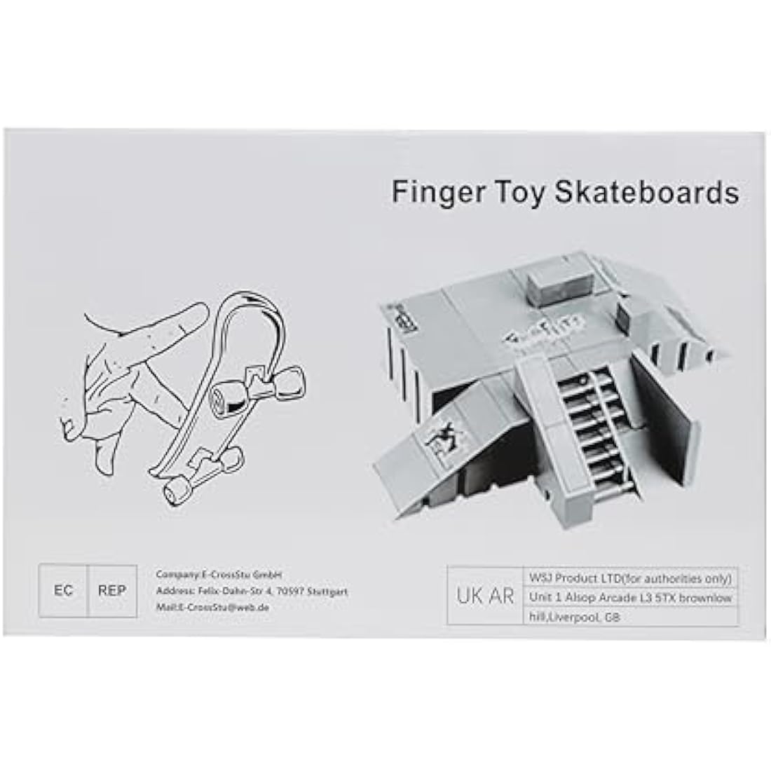 IOUGDSEC Skate Park Kit Ramp Parts for Finger Skateboard Park Kit Part Training Props with 4 Finger Decks 2 Finger Bike 1 Pair Skates and 1 Scooters