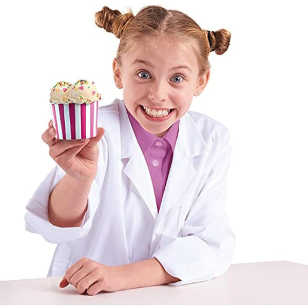 John Adams Edible Science Kit: 15 Fun Food Experiments | STEM Toy | Age 8+ | Create, Eat & Enjoy Food Such As Chocolate Spaghetti, Edible Slime & Sugar Crystal Geode | Gift Idea Birthday, Christmas