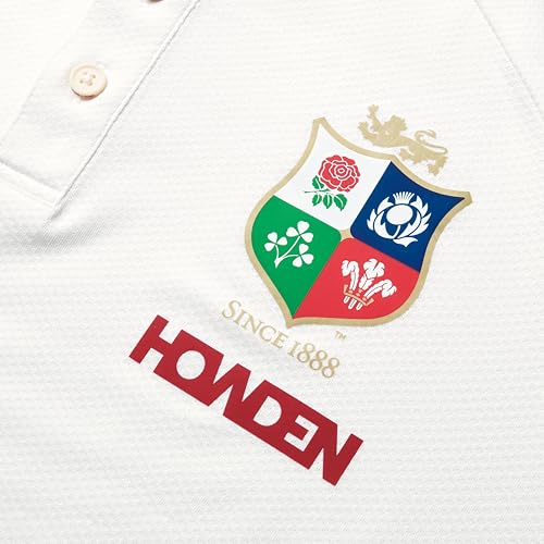 Canterbury Men's British & Irish Lions Polo Shirt | Breathable | Moisture Wicking | Official British & Irish Lions Licensed Product Polo Shirt