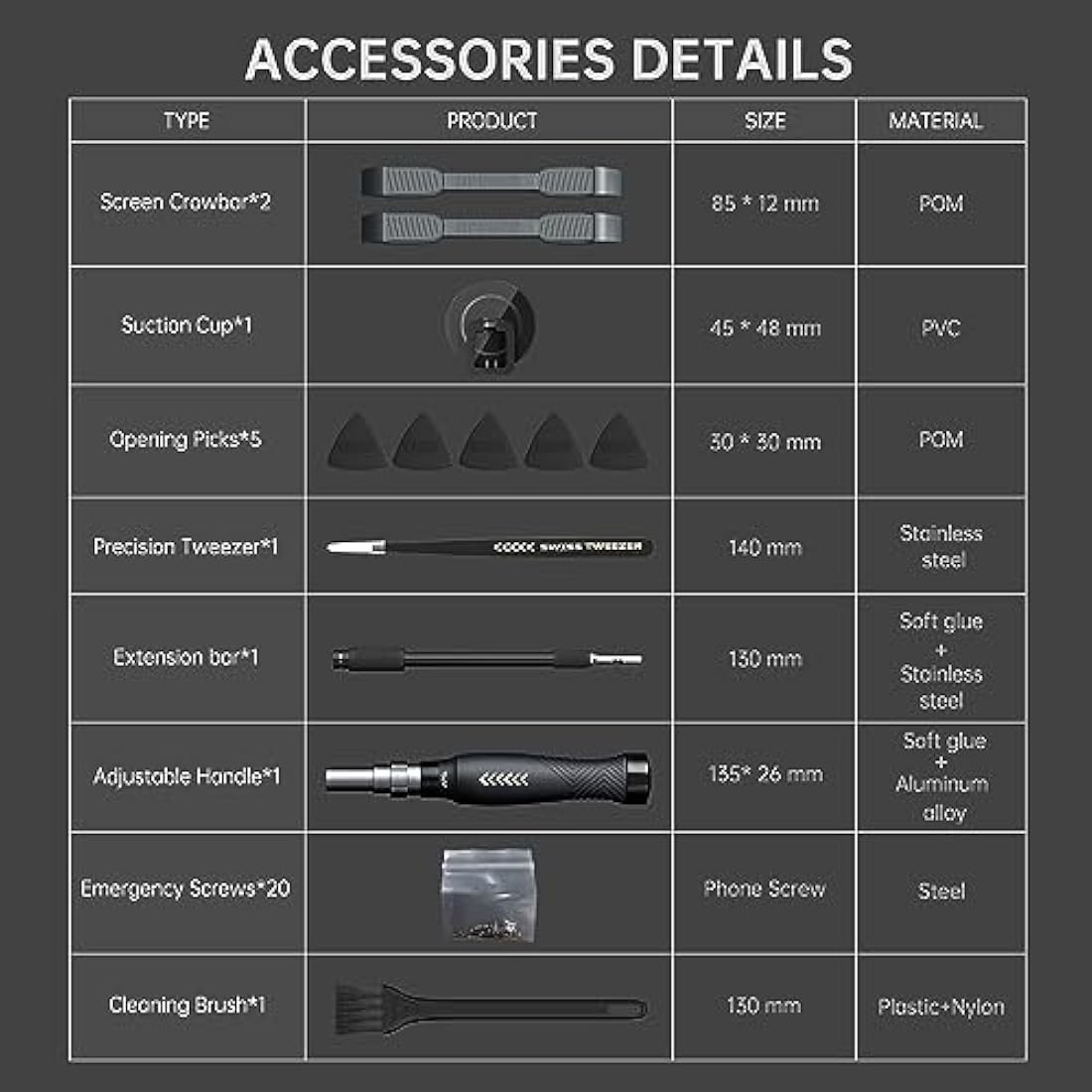 Adjustable Precision Screwdriver Set, Laptop Scredriver, JAKEMY 164 in 1 Professional Computer Repair Tool Kit with T5 T6 Torx Screwdriver for Phone/Glasses/Watch/RC Car/Xbox
