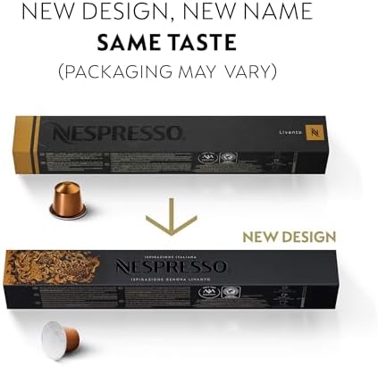 50 Nespresso Livanto Coffee Capsules …