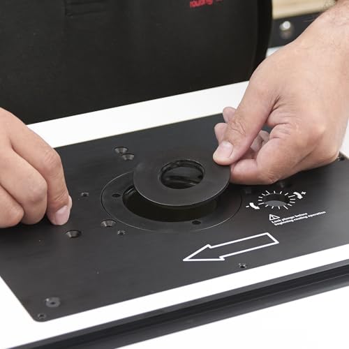 Trend Portable Benchtop Router Table with Robust Construction for Workshop & Site Use, 240V, CRT/MK3