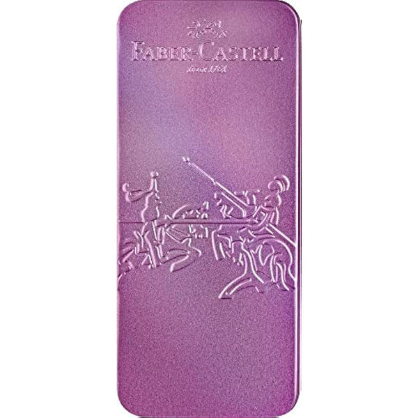 Faber-Castell Grip Edition Fountain Pen and Ballpoint Pen Set - Glam Violet, White (201534)