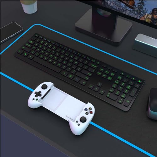 ShanWan Mobile Gaming Controller for Android/iOS, Phone controller for iPhone15, Bluetooth connection, PS Remote Gaming Xbox Cloud Steam Link GeForce NOW MFi Apple Arcade Gaming