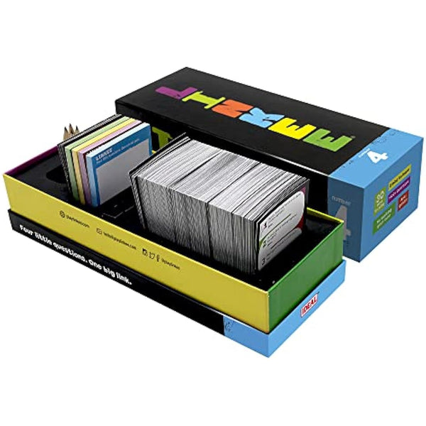 Ideal Linkee trivia game Four Little Questions, with One Big Link Family Games For 2-30 Players, Nylon/a, Ages 12+