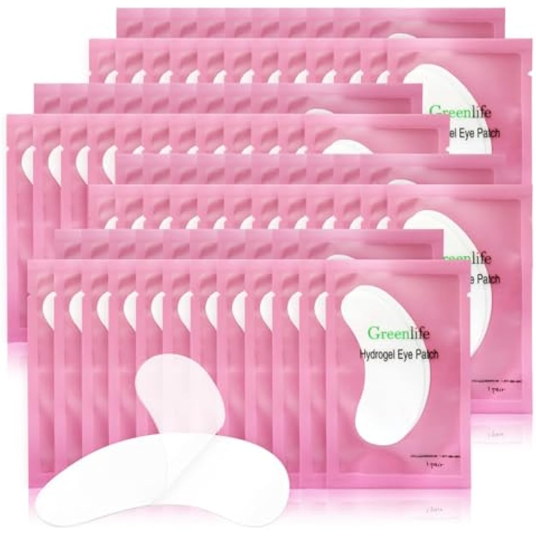GreenLife® 400 Pairs Eyelash Lash Extension Under Eye Patches Under Eye Gel Collagen Eye Pads Lint Patches
